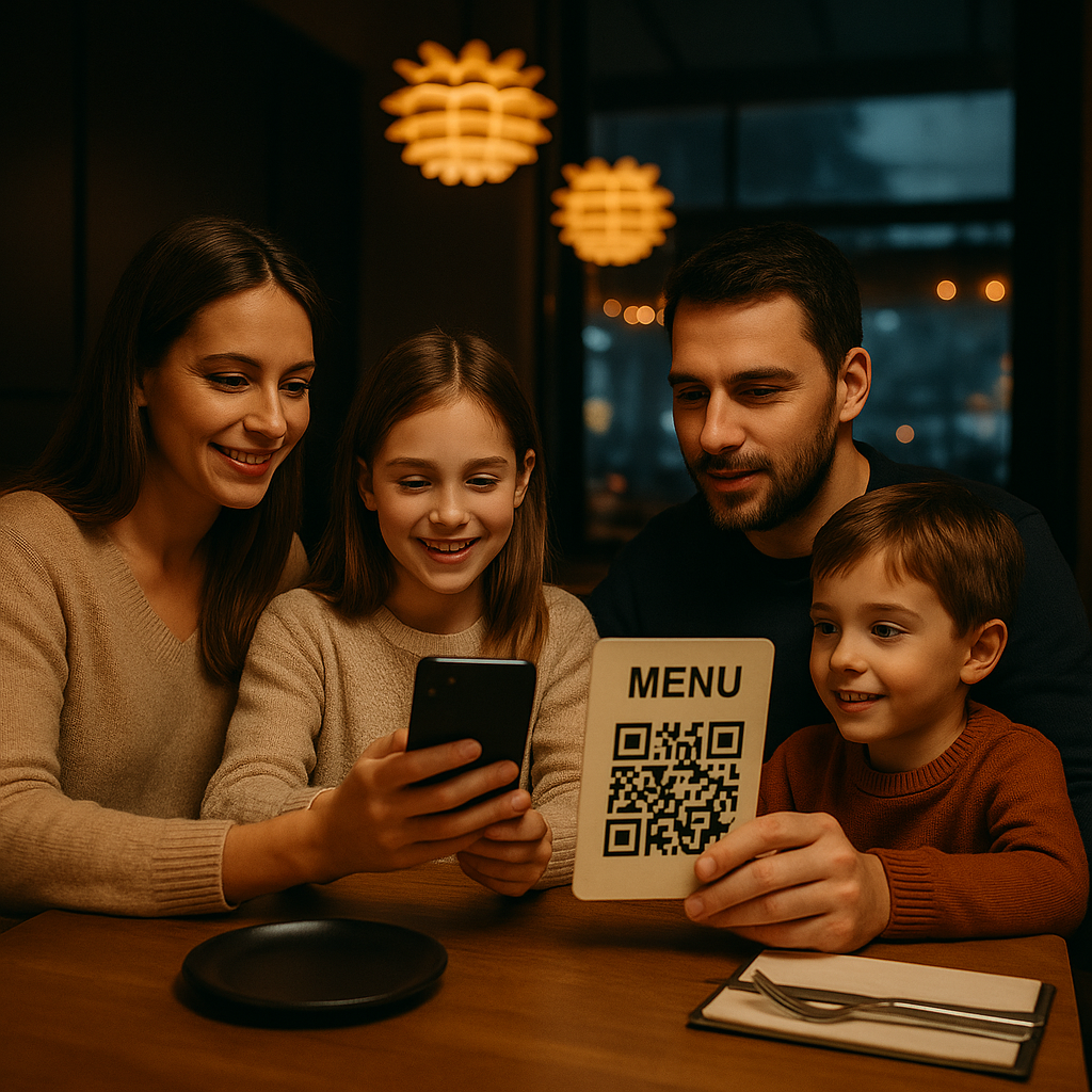 Clienti al tavolo di un ristorante